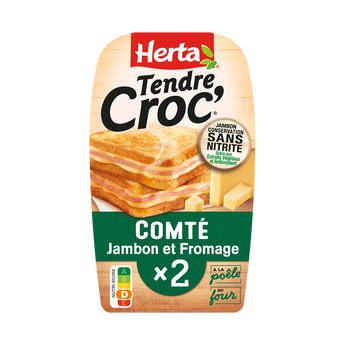 Image de Tendre croc fromage jambon conservation sans nitrite HERTA