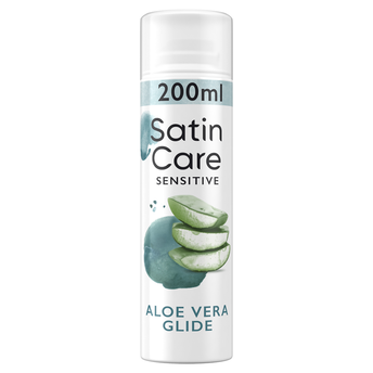 Image de Gel de rasage soin satin care aloé véra GILLETTE