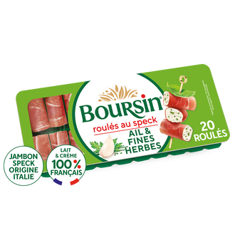 Image de Fromage apéritif Roulés Jambon Ail et fines herbes BOURSIN - 20