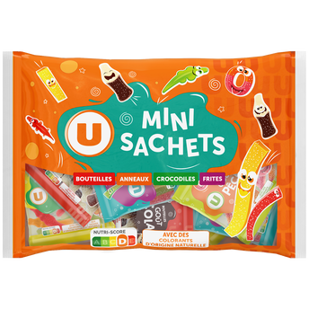 Image de U
Assortiment de bonbons gélifiés - multipack