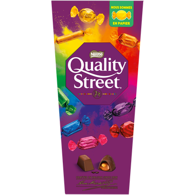 Chocolats et caramels assortis QUALITY STREET, ballotin de 265g - Super U,  Hyper U, U Express 