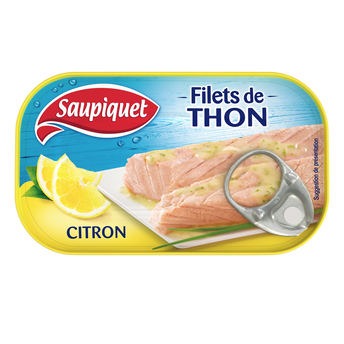 Image de Filets de thon au citron   SAUPIQUET