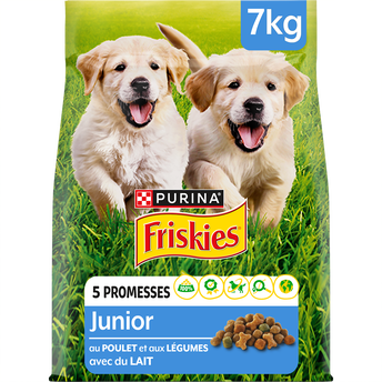Image de Croquettes pour chiot Poulet Lait Légumes FRISKIES