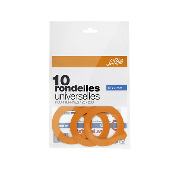 Image de Joints universels pour bocaux LE PARFAIT, 70mm, 10 unités