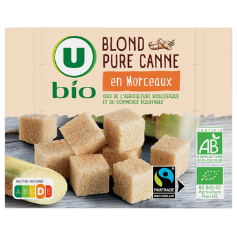 Image de U BIO
Sucre Blond pure canne en morceaux
