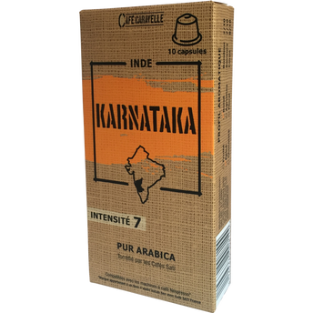 Image de Café capsules CAFE CARAVELLE KARNATAKA N°7 - Inde - compatible NESPRESSO