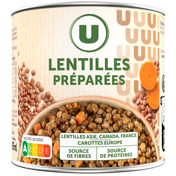 Image de U
Lentilles préparées - Boîte