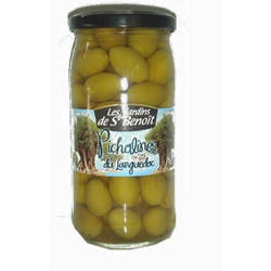 Olives vertes picholines LES JARDINS DE SAINT BENOIT, 200g ...