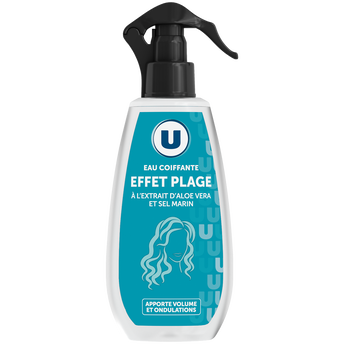 Image de U
Eau coiffante effet plage