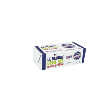Verneuil Beurre Noisette Demi Sel 80% De Mg, Verneuil Plaquette De 250g