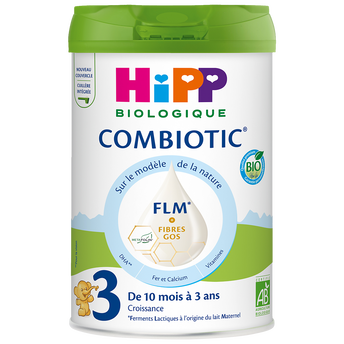 Image de Lait croissance en poudre BIO dès 10M HIPP COMBIOTIC