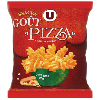 Image de U
Snacks goût pizza sachet de