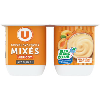 Image de U
Yaourt mixé à l'abricot