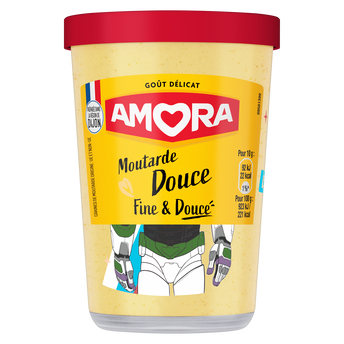 Image de Moutarde douce AMORA, verre de