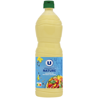 Image de U
Vinaigrette nature allégée en matières grasses  bouteille de 1