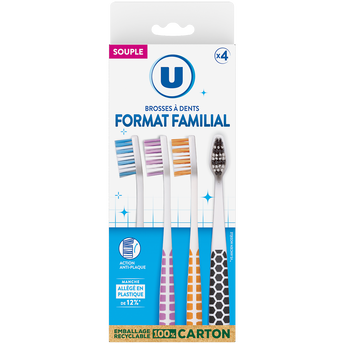 Image de U
Brosse à Dent pack family souple
