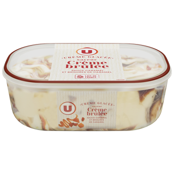 Image de U
Bac crème glacée crème brûlée