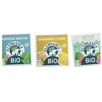 Image de Infusion bio relax ELEPHANT sachets x20 boîte