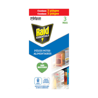 Image de Piéges mites alimentaires sans insecticides RAID ESSENTIALS