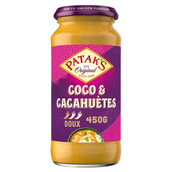Image de Sauce peanuts and coconut PATAK'S bocal