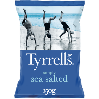 Image de Chips légèrement salées TYRELL'S, paquet de
