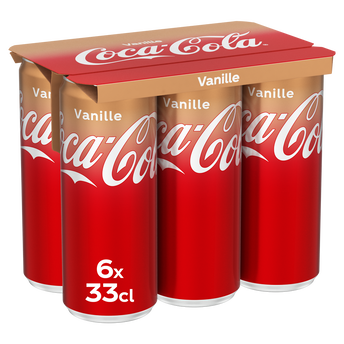 Image de Coca-cola vanille boîte