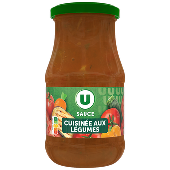 Image de U
Sauce cuisinée aux légumes  bocal de