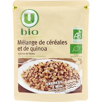 Image de U BIO
Blé, riz et quinoa  paquet de