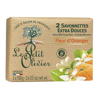 Image de Savon parfum fleur d'oranger LE PETIT OLIVIER