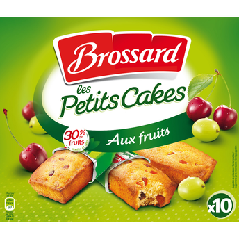 Image de Mini cakes aux fruits BROSSARD, 10 unités