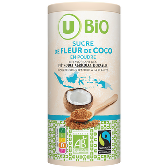 Image de U BIO
Sucre de fleur de coco en poudre tubo