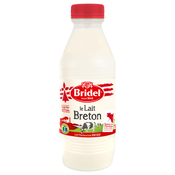 Bridel Lait Frais Entier Pasteurisé Bridel - 1l