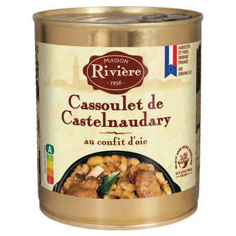 Image de Cassoulet Castelnaudary au confit d'oie MAISON RIVIERE, boîte 4/4