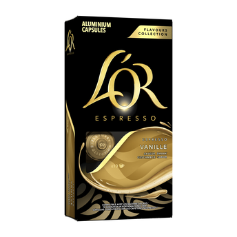 Image de Café capsules L'OR ESPRESSO Saveur Vanille - Compatible NESPRESSO