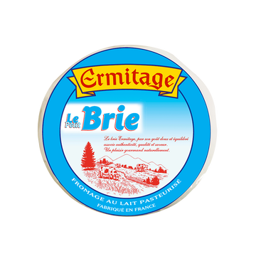 Ermitage Brie Pasteurisé 33% Matière Grasse Ermitage, 800g