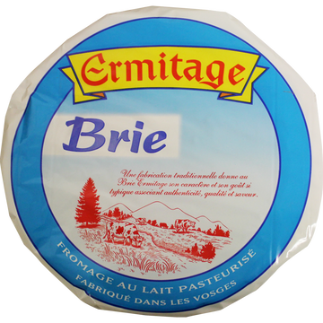 Ermitage Brie Pasteurisé 33% Matière Grasse Ermitage, 800g