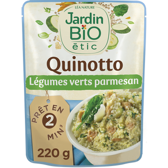 Image de Quinotto légumes verts/parmesan bio JARDIN BIO