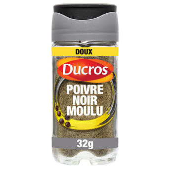 Image de Poivre noir moulu doux n°5 DUCROS