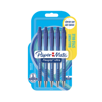 Image de Stylo bille flexigrip bleu x5