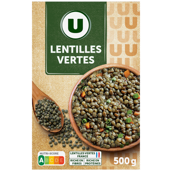 Image de U
Lentille verte, étui de