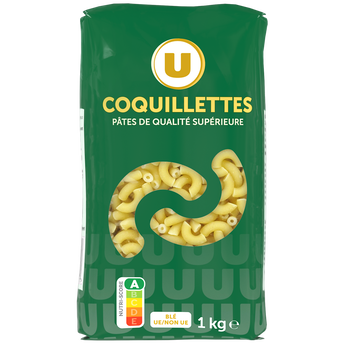 Image de U
Coquillettes qualité supérieure
