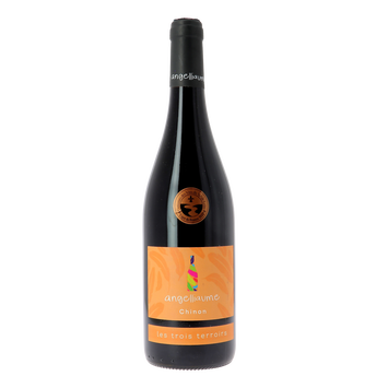 Image de Chinon AOP rouge Domaine Angelliaume Les 3 terroirs