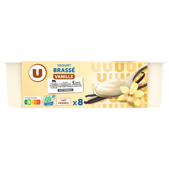 Image de U
Yaourt brassé vanille