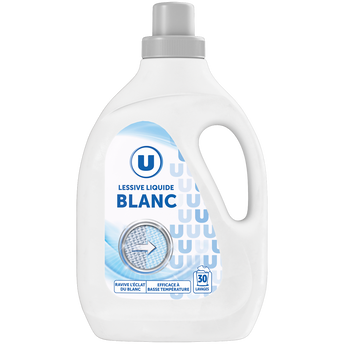 Image de U
Lessive liquide spécial blanc - 30 lavages 1,5