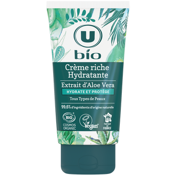 Image de U BIO
Crème visage riche hydratante aloe vera