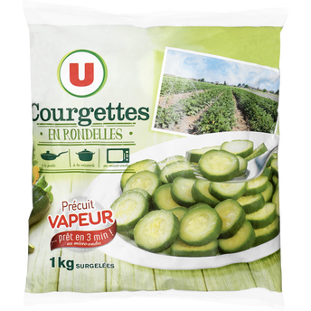 Image de U
Courgettes précuites rondelles
