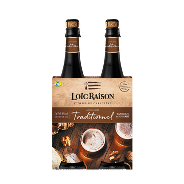 Loïc Raison Cidre Bouché Tradition Savoir Faire Loic Raison, 6°, 2x75cl