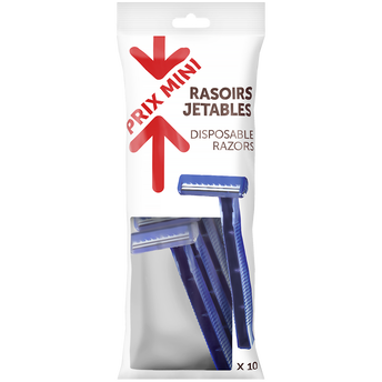 Image de Rasoirs jetables 2 lames masculin PRIX MINI