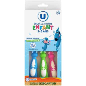Image de U
Brosse à Dent enfant 3/6 ans