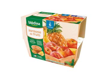 Image de Coupelles harmonie de fruits BLEDINA de 6 à 36 mois